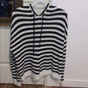 striped sweatshirt/sweater, barely worn.